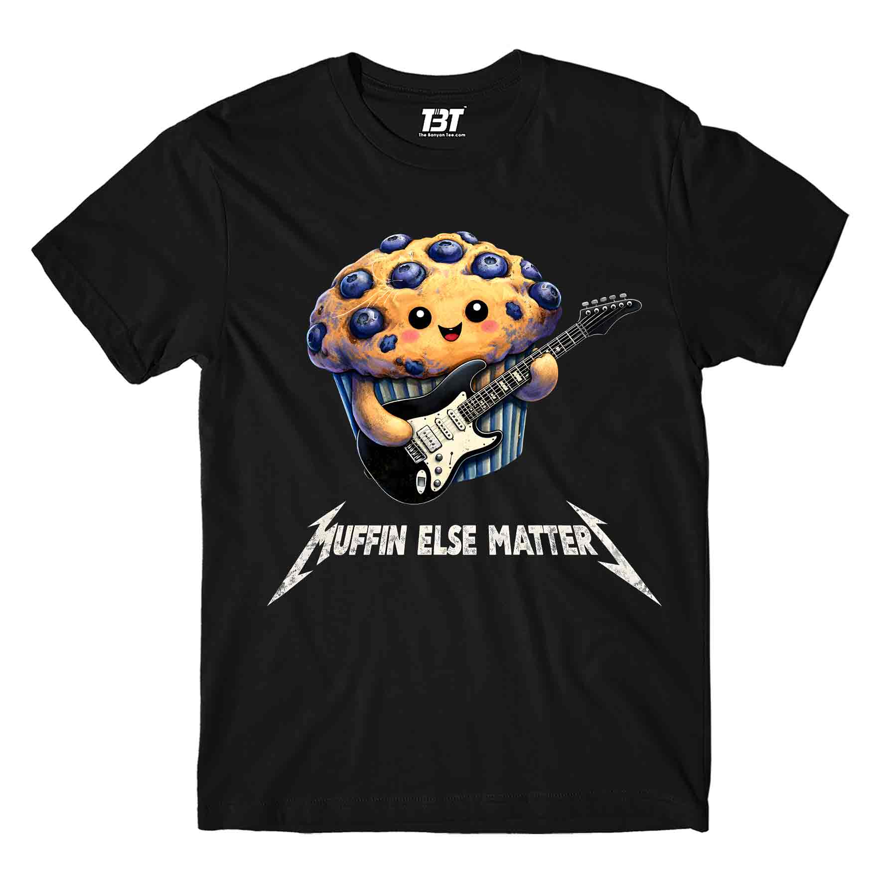 metallica muffin else matters t-shirt music band buy online india the banyan tee tbt men women girls boys unisex black 