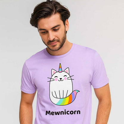 graphic mewnicorn t-shirt printed graphic stylish buy online india the banyan tee tbt men women girls boys unisex lavender 