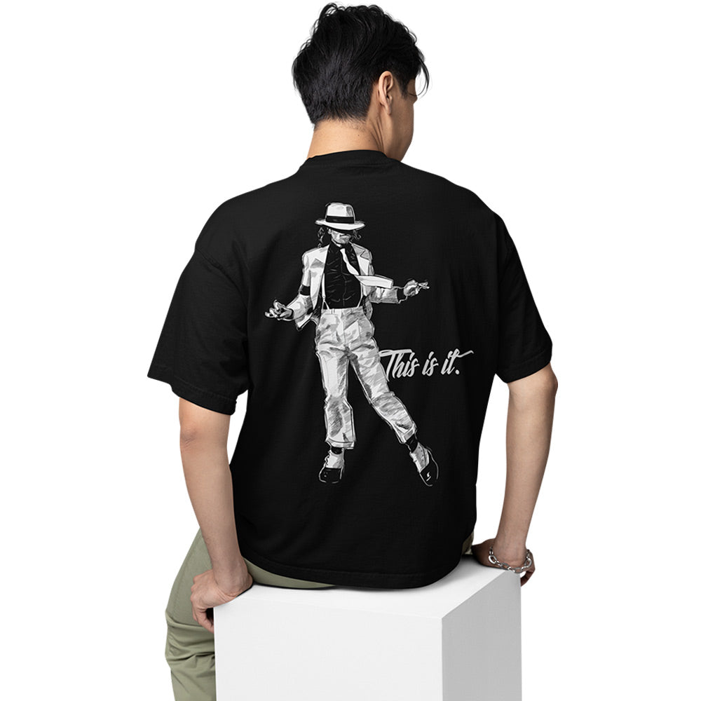 Buy Michael Jackson Oversized T shirt - This Is it – The Banyan Tee