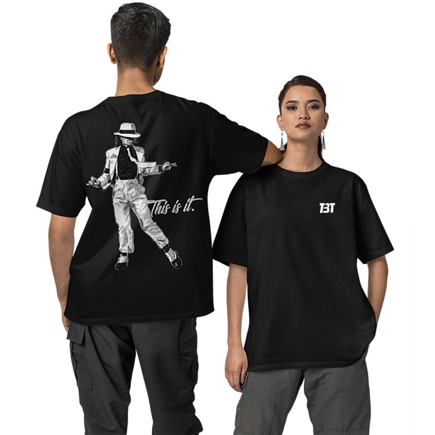 Buy Michael Jackson Oversized T shirt - This Is it – The Banyan Tee