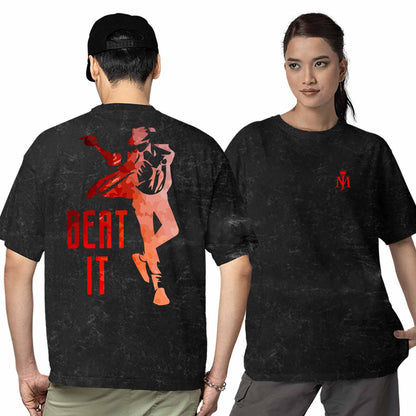 michael jackson oversized t shirt - Beat It music t-shirt black buy online india the banyan tee tbt men women girls boys unisex