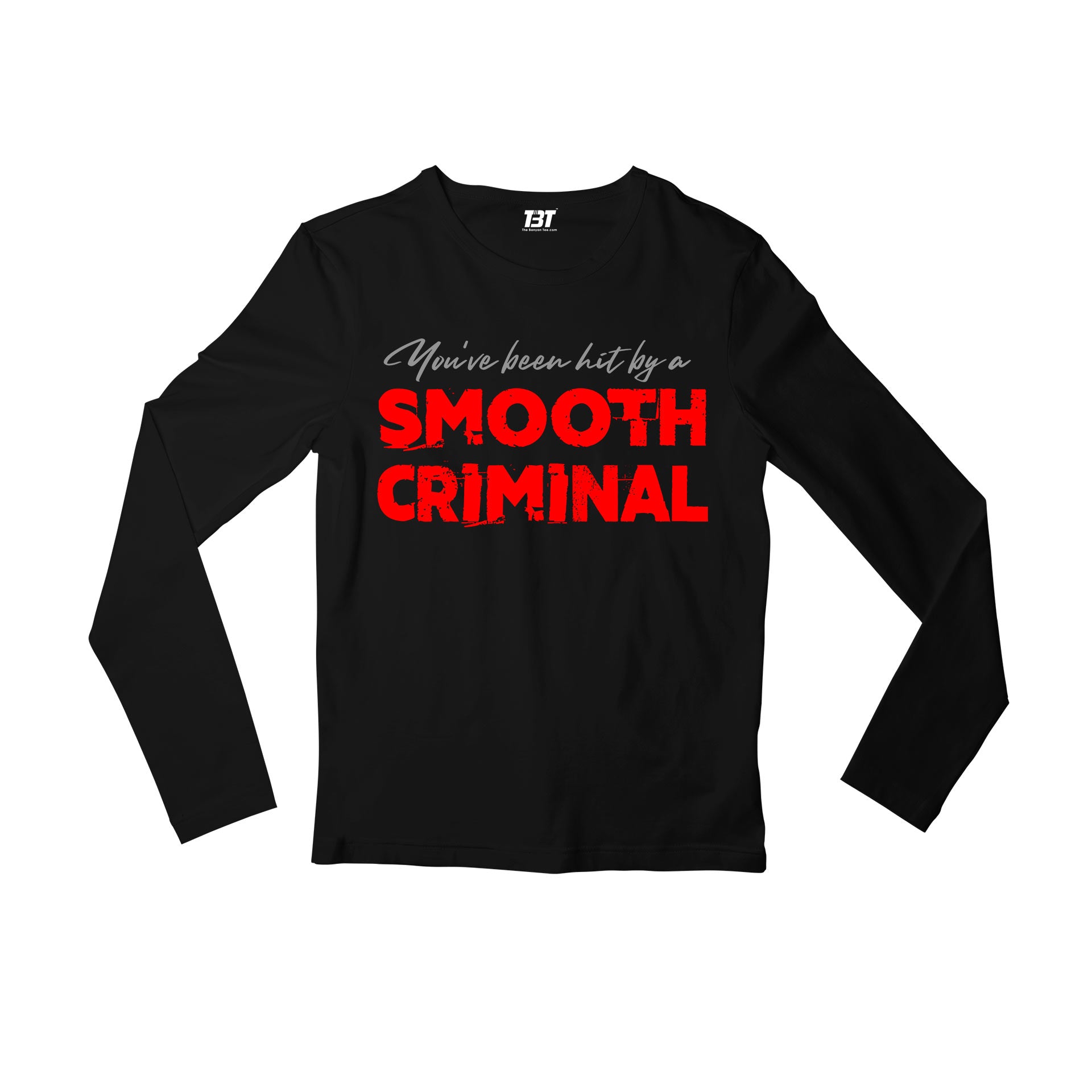 michael jackson smooth criminal full sleeves long sleeves music band buy online india the banyan tee tbt men women girls boys unisex black