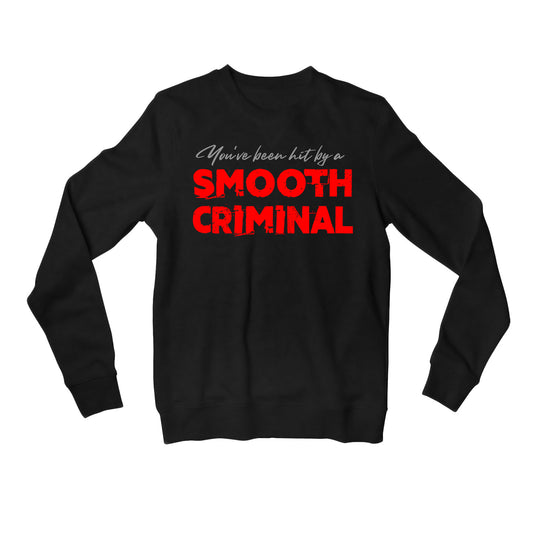 michael jackson smooth criminal sweatshirt upper winterwear music band buy online india the banyan tee tbt men women girls boys unisex black