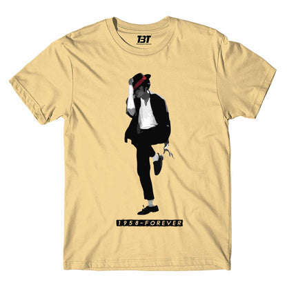 michael jackson 1958 - forever t-shirt music band buy online india the banyan tee tbt men women girls boys unisex beig