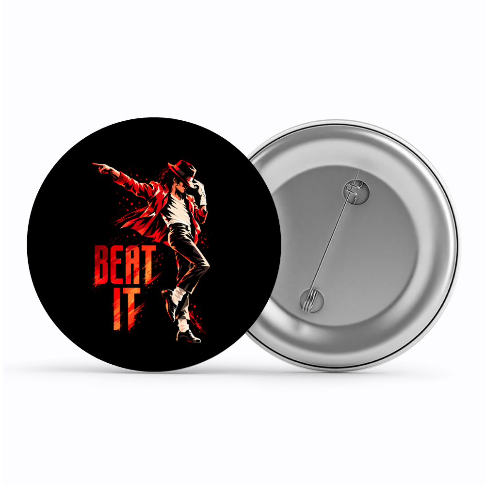 michael jackson beat it badge pin button music band buy online india the banyan tee tbt men women girls boys unisex