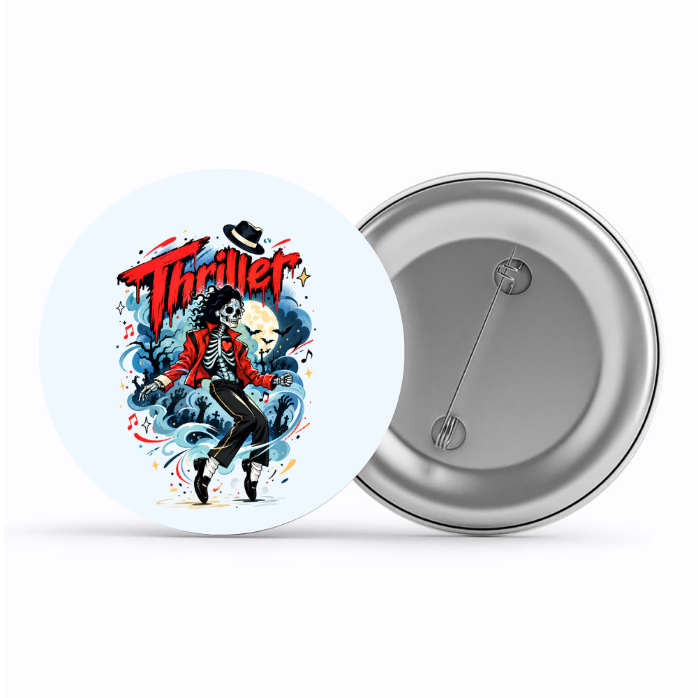 michael jackson thriller badge pin button music band buy online india the banyan tee tbt men women girls boys unisex