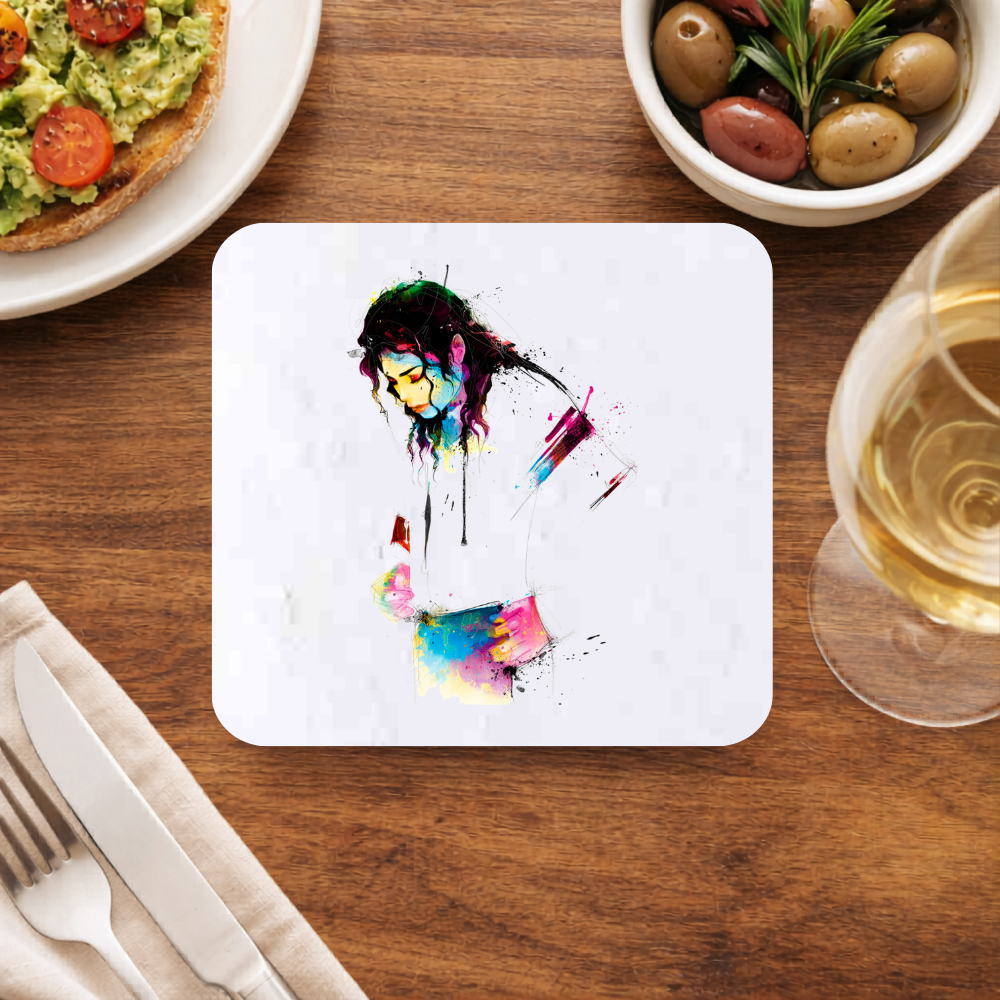 Michael Jackson “The Moonwalker Fan Art” coaster
