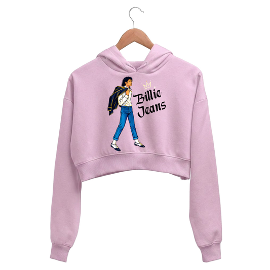 michael jackson billie jeans  crop hoodie hooded sweatshirt upper winterwear music band buy online india the banyan tee tbt men women girls boys unisex baby pink 