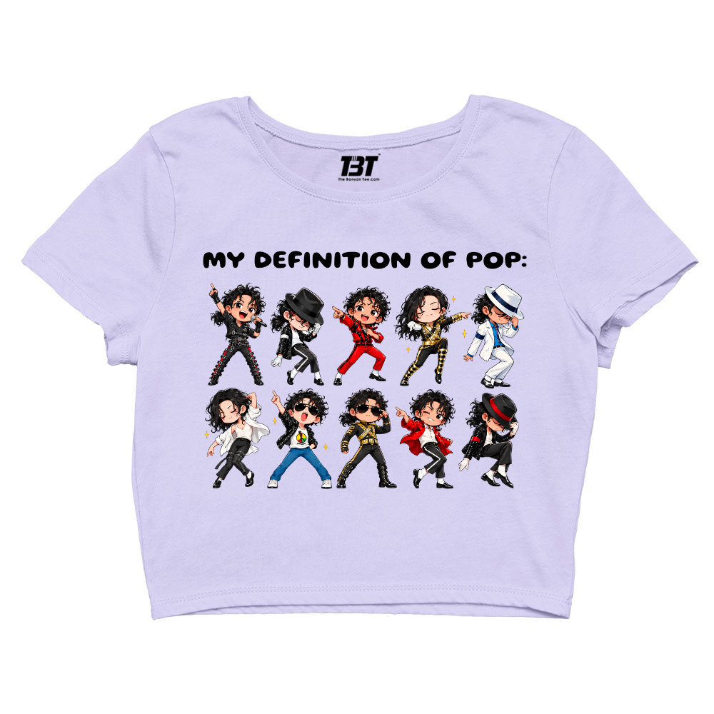 michael jackson my definition of pop crop top music band buy online india the banyan tee tbt men women girls boys unisex s 