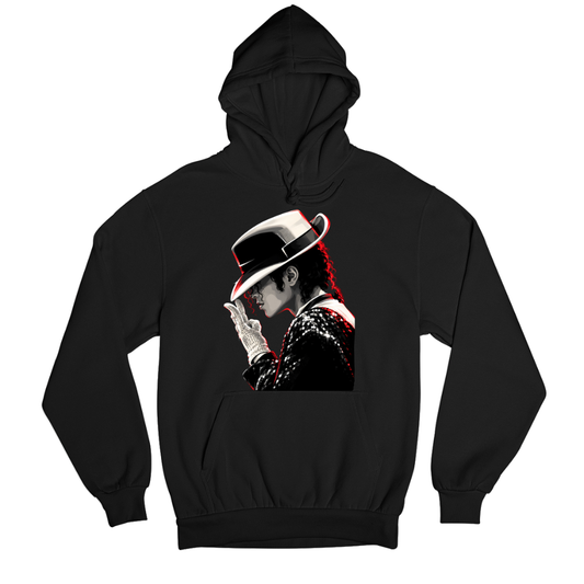 michael jackson fan art hoodie hooded sweatshirt winterwear music band buy online india the banyan tee tbt men women girls boys unisex black