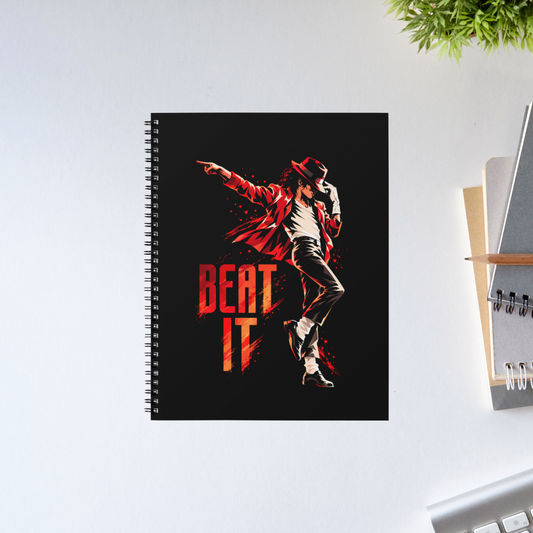 michael jackson beat it notebook notepad diary buy online india the banyan tee tbt unruled