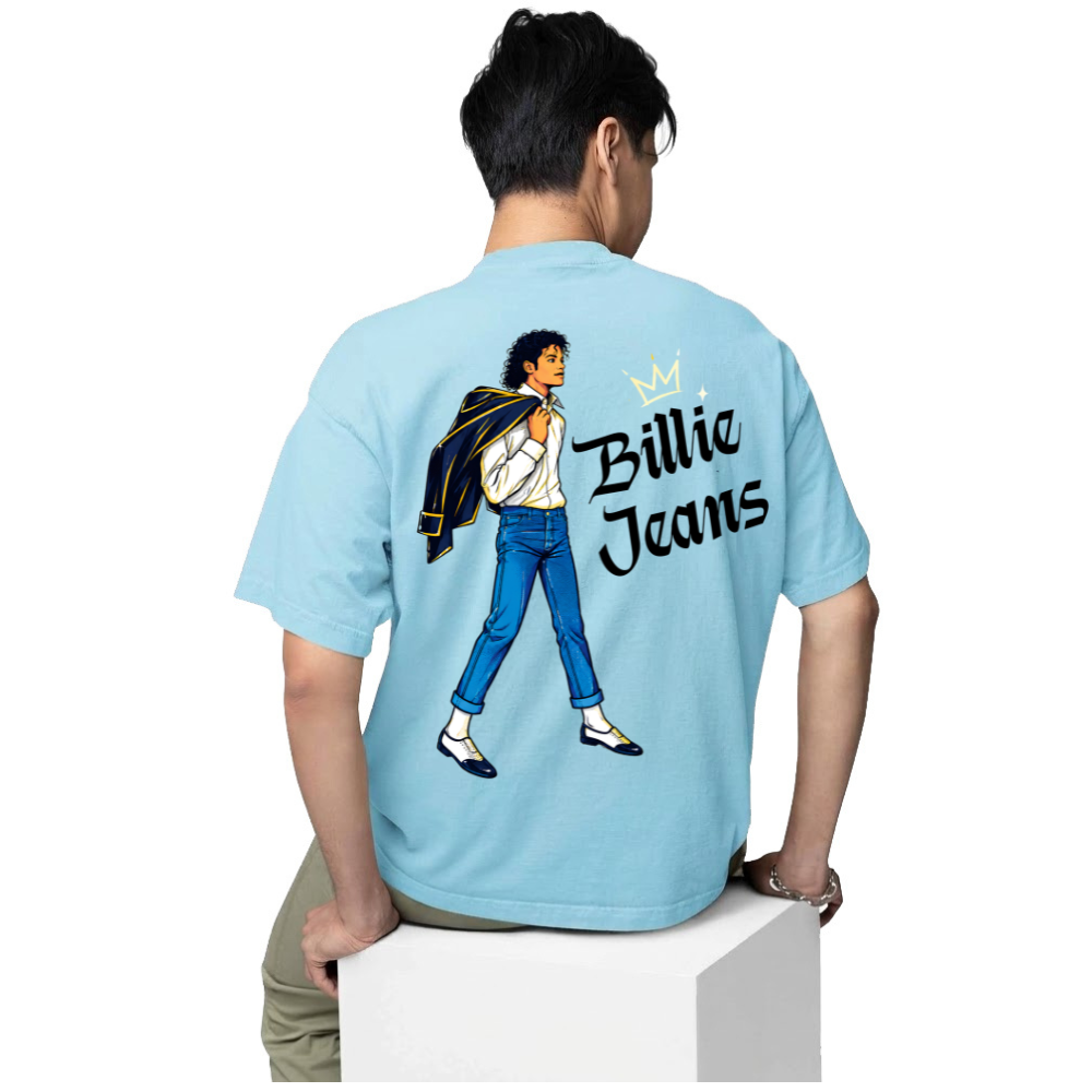 michael jackson billie jeans  oversized t shirt 