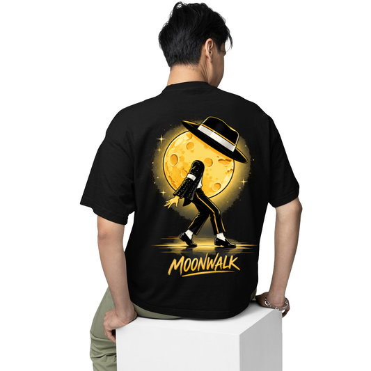 michael jackson moonwalk oversized t shirt 