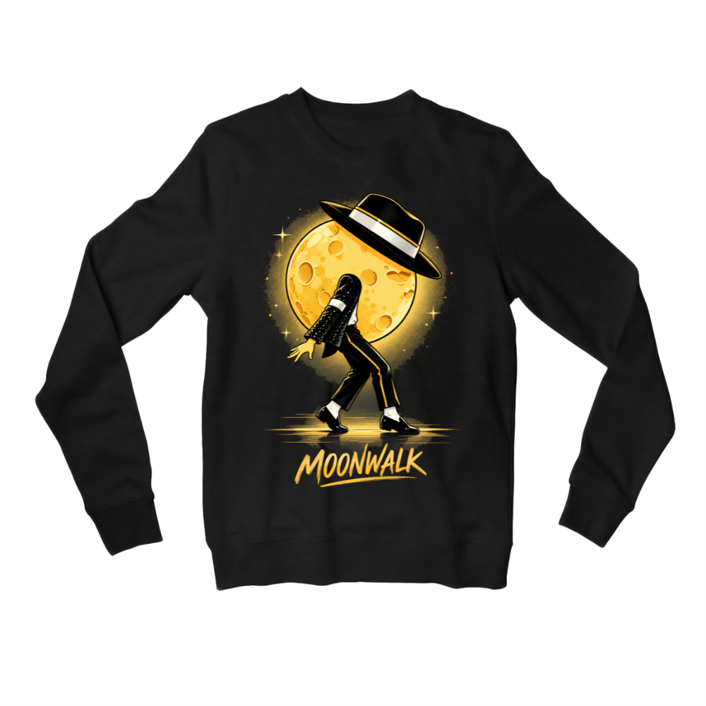 michael jackson moonwalk sweatshirt upper winterwear music band buy online india the banyan tee tbt men women girls boys unisex black 