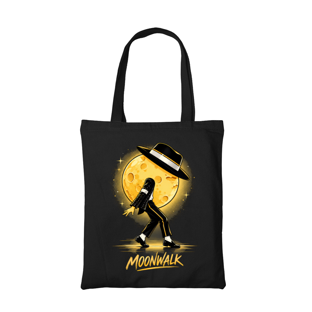 michael jackson moonwalk tote bag cotton printed music band buy online india the banyan tee tbt men women girls boys unisex  