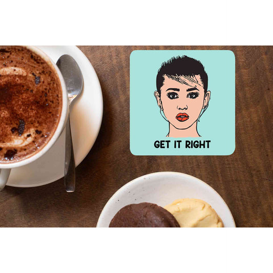 miley cyrus get it right coasters wooden table cups indian music band buy online india the banyan tee tbt men women girls boys unisex