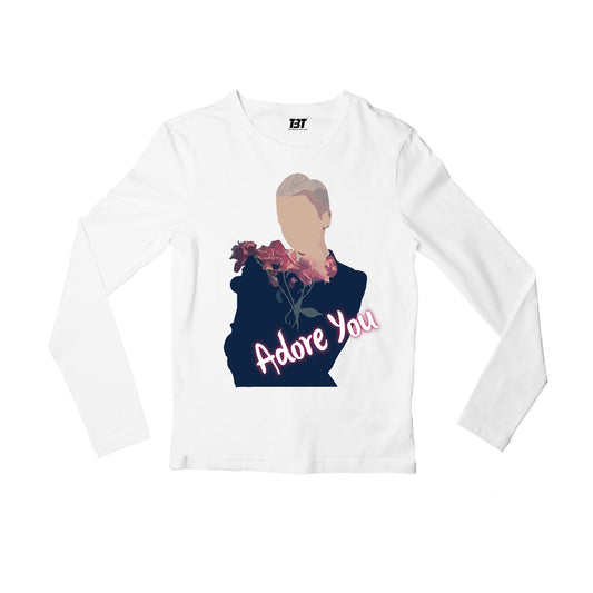 miley cyrus adore you full sleeves long sleeves music band buy online india the banyan tee tbt men women girls boys unisex white