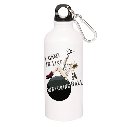 miley cyrus wrecking ball sipper steel water bottle flask gym shaker music band buy online india the banyan tee tbt men women girls boys unisex there's always gonna be another mountain i am always gonna wanna make it move