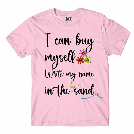 miley cyrus flowers t-shirt music band buy online india the banyan tee tbt men women girls boys unisex baby pink i can buy myself flowers