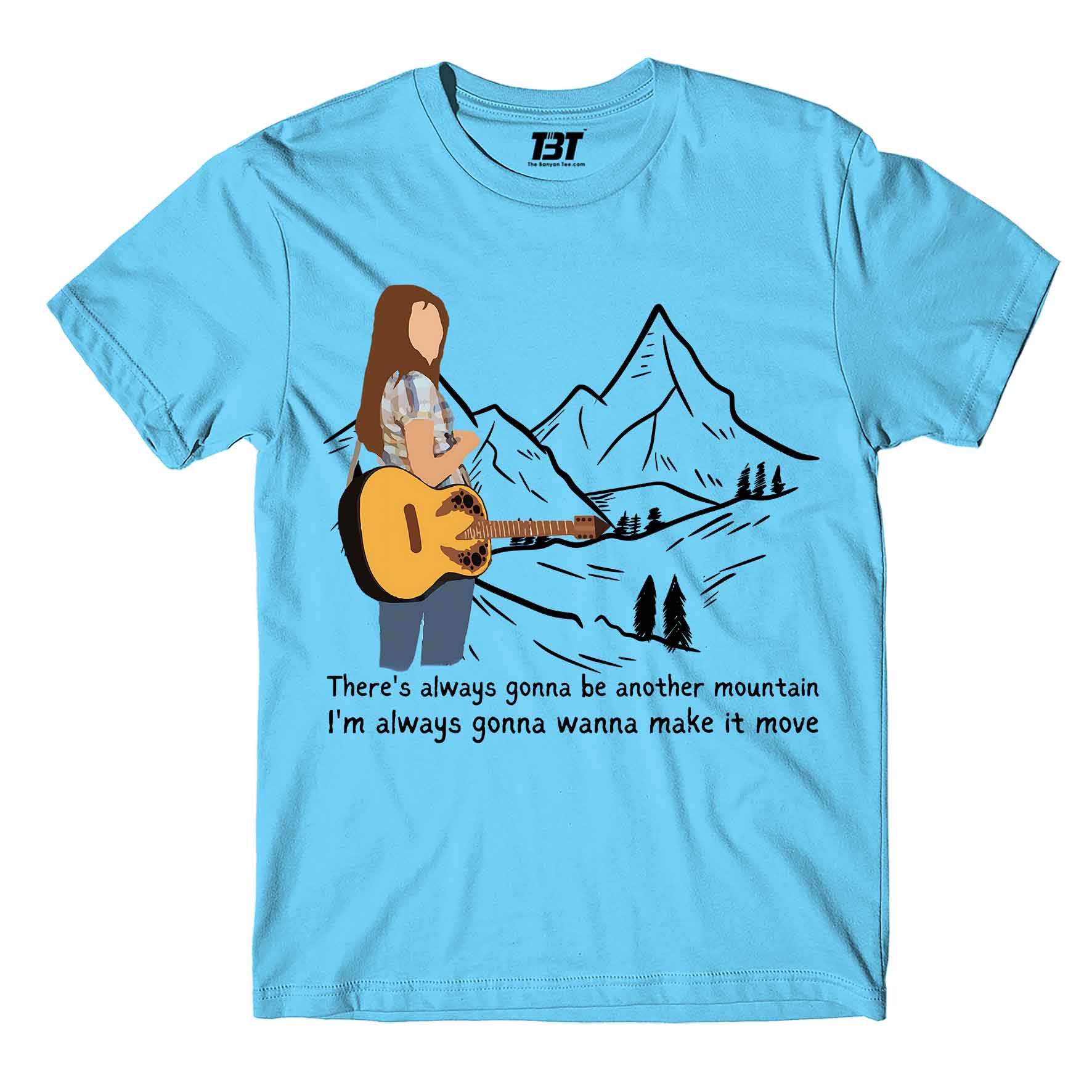 miley cyrus the climb t-shirt music band buy online india the banyan tee tbt men women girls boys unisex white there's always gonna be another mountain i am always gonna wanna make it move