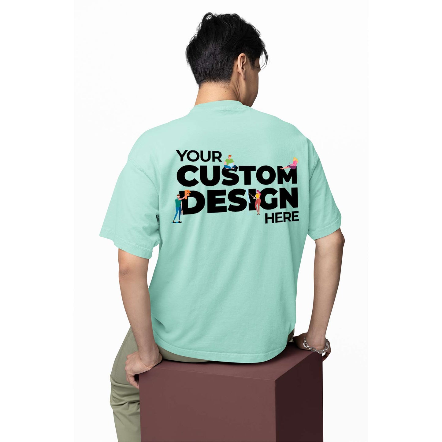 Custom Oversized T shirt (Single Side Printing In Front Or Back)