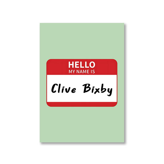 modern family clive bixby poster wall art buy online india the banyan tee tbt a4