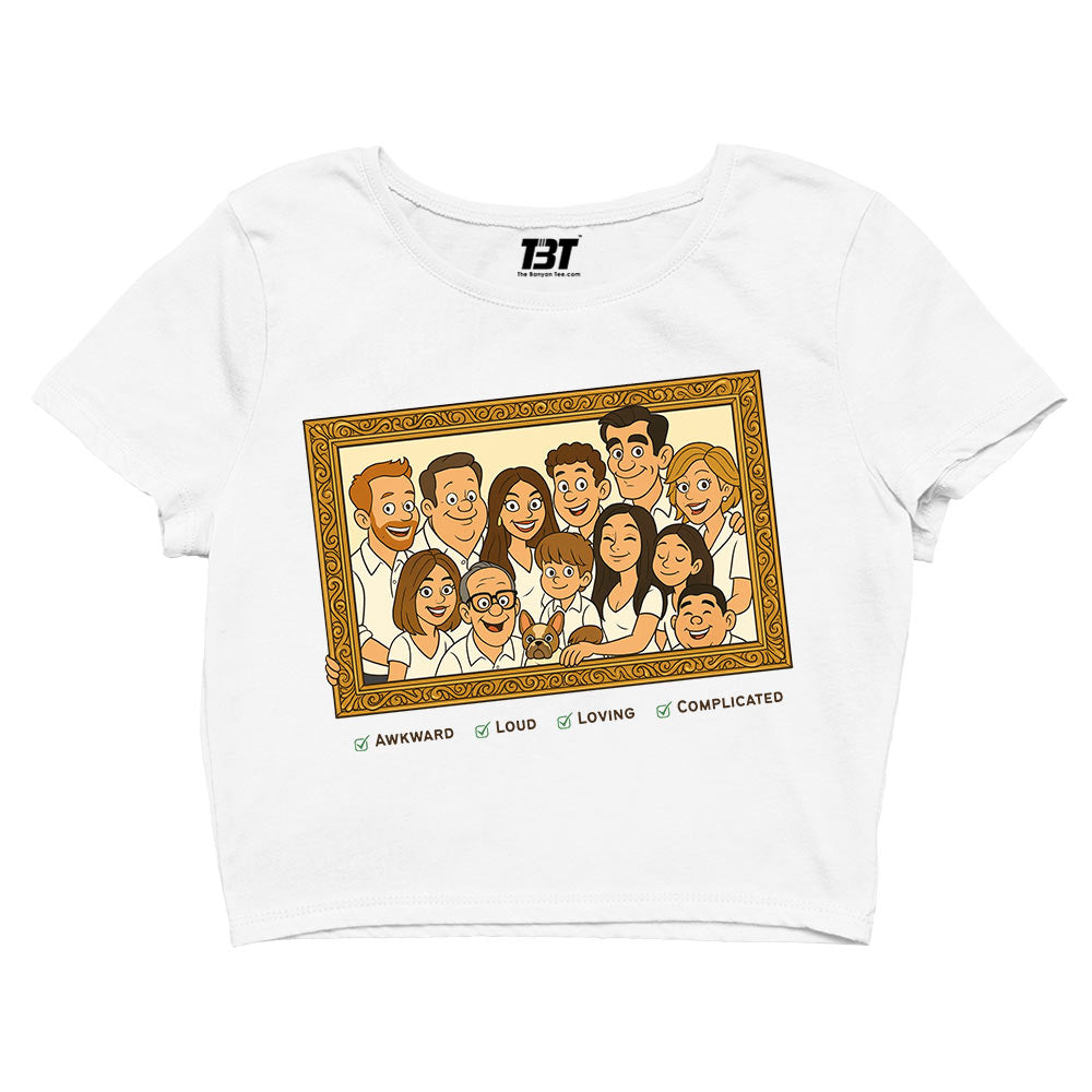 modern family the family frame crop top tv & movies buy online india the banyan tee tbt men women girls boys unisex s