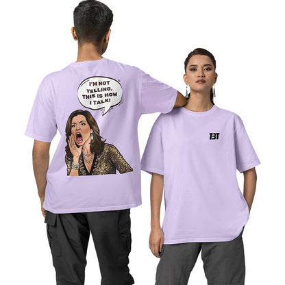 modern family oversized t shirt - how I talk tv & movies t-shirt lavender buy online india the banyan tee tbt men women girls boys unisex