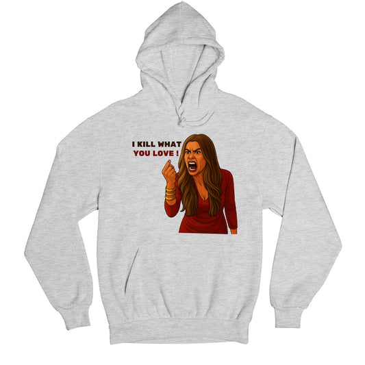 modern family what you love hoodie hooded sweatshirt winterwear tv & movies buy online india the banyan tee tbt men women girls boys unisex gray