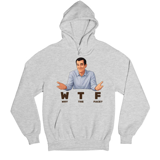 modern family why the face hoodie hooded sweatshirt winterwear tv & movies buy online india the banyan tee tbt men women girls boys unisex gray
