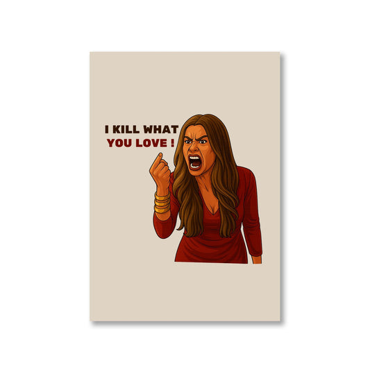 modern family what you love poster wall art buy online india the banyan tee tbt a4