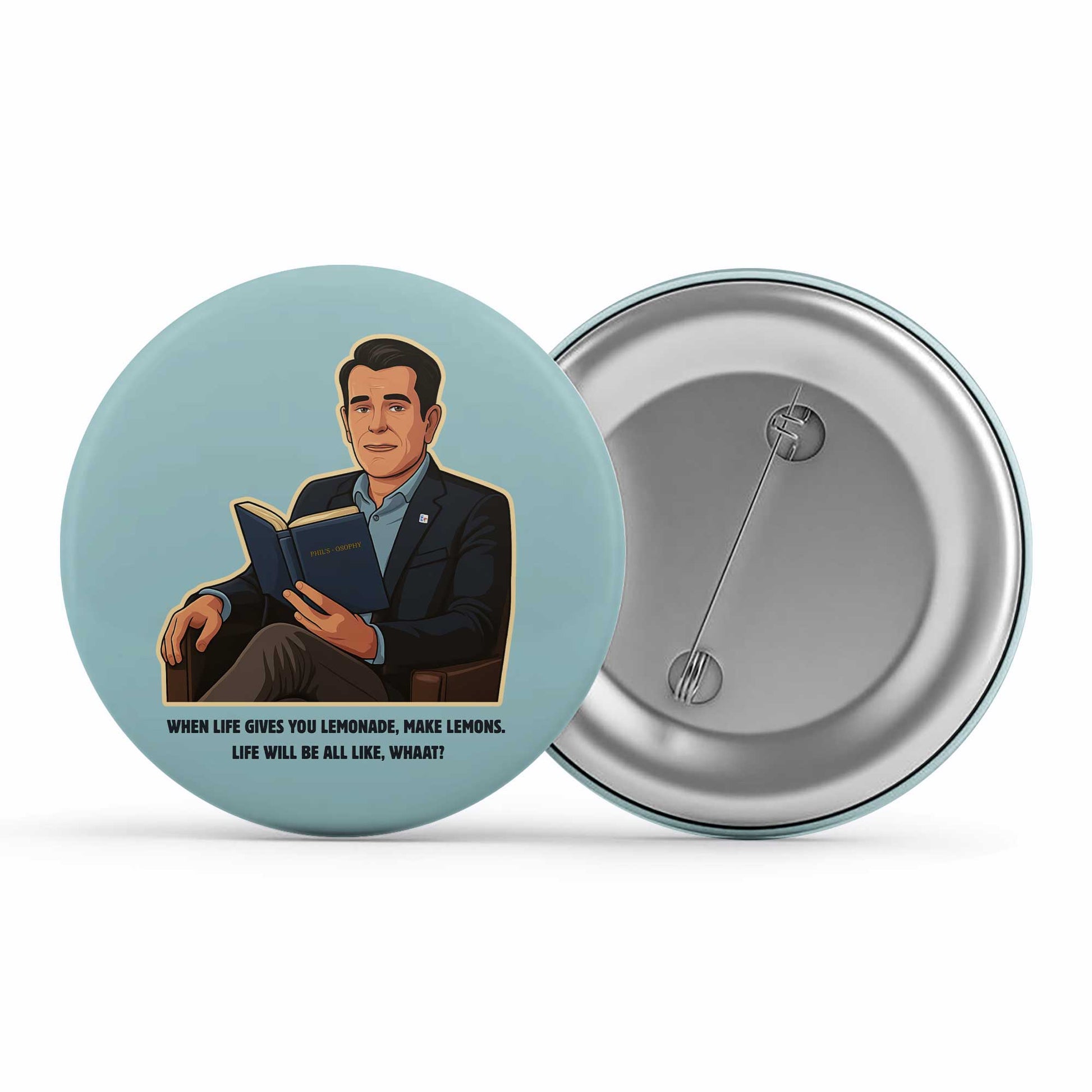 modern family make lemons badge pin button tv & movies buy online india the banyan tee tbt men women girls boys unisex  