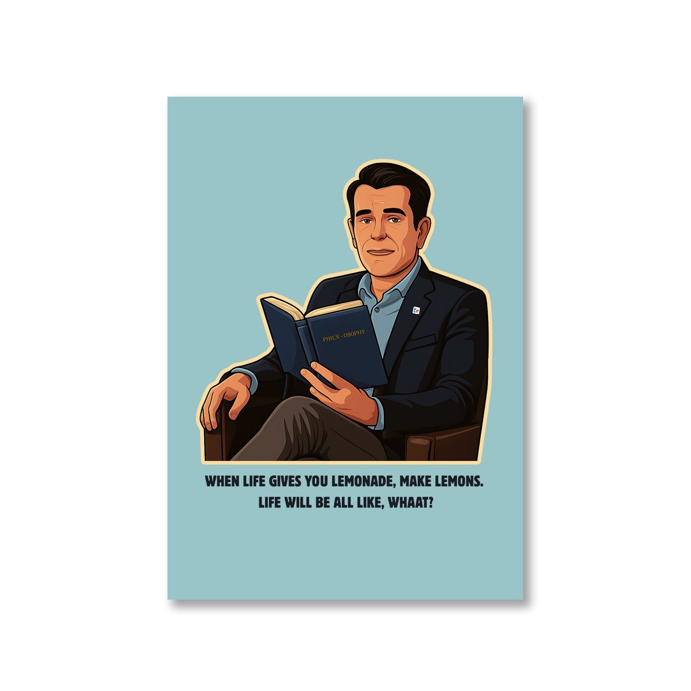 modern family make lemons poster wall art buy online india the banyan tee tbt a4