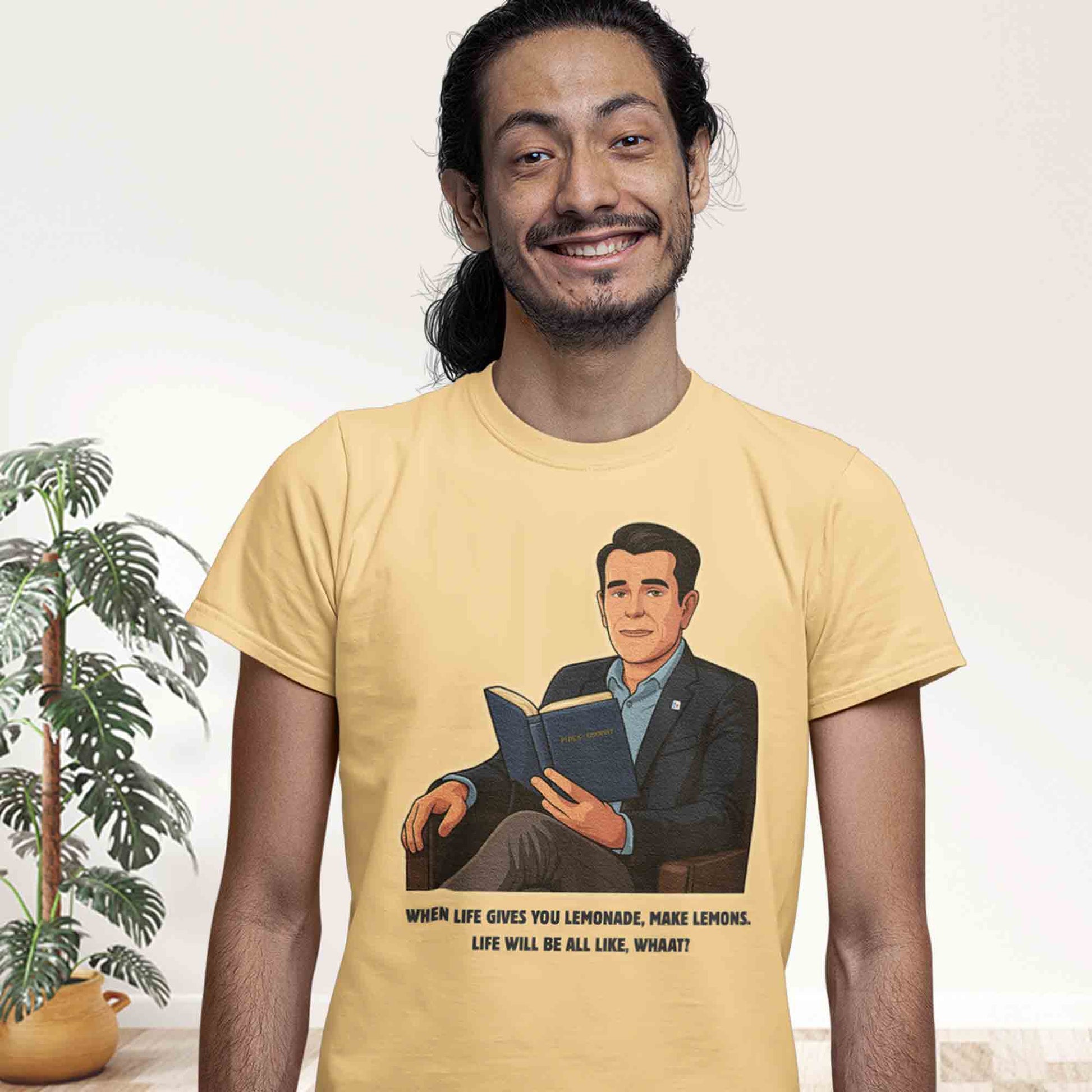 modern family make lemons t-shirt tv & movies buy online united states of america usa the banyan tee tbt men women girls boys unisex beige