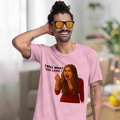 modern family what you love t-shirt tv & movies buy online india the banyan tee tbt men women girls boys unisex baby pink