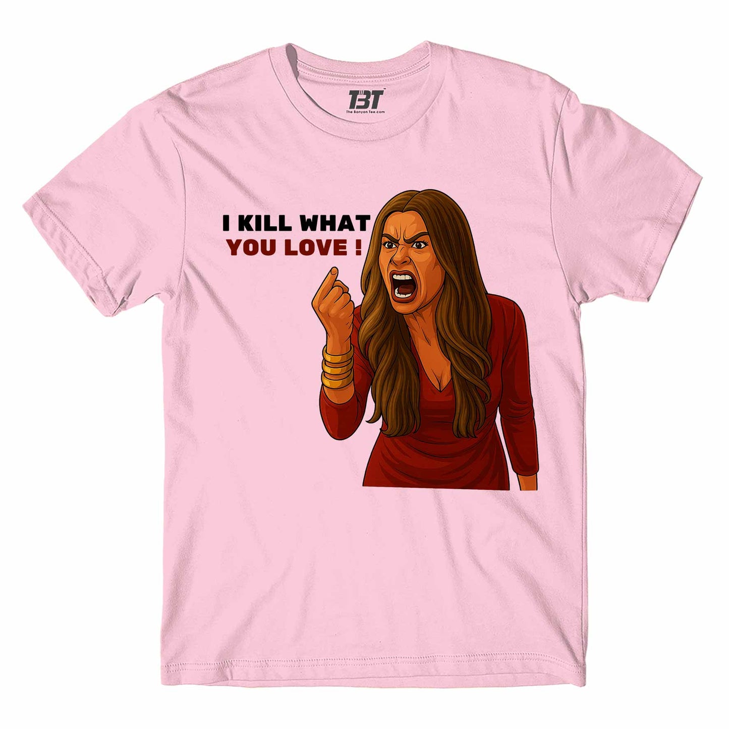 modern family what you love t-shirt tv & movies buy online india the banyan tee tbt men women girls boys unisex baby pink