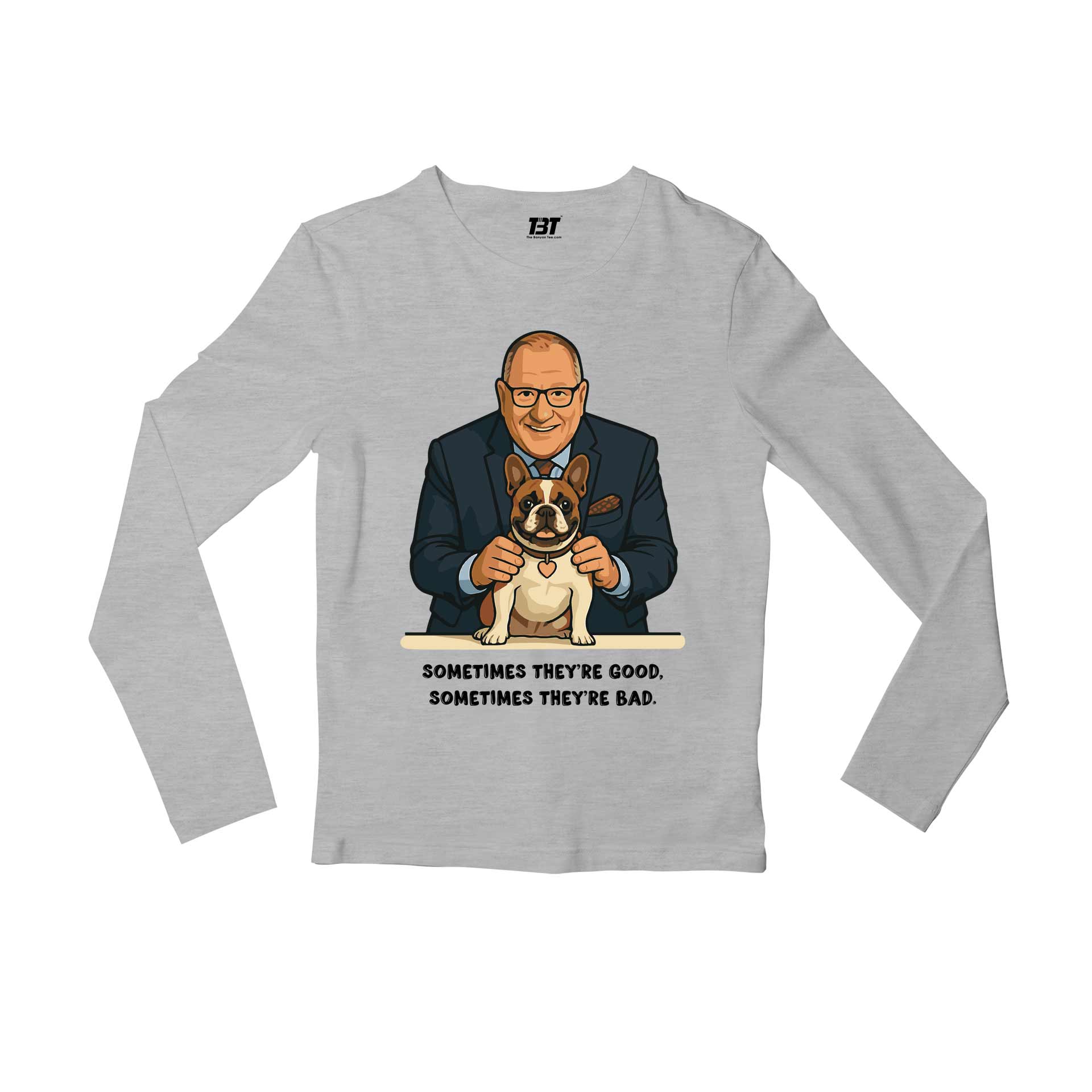 modern family sometimes full sleeves long sleeves tv & movies buy online india the banyan tee tbt men women girls boys unisex gray