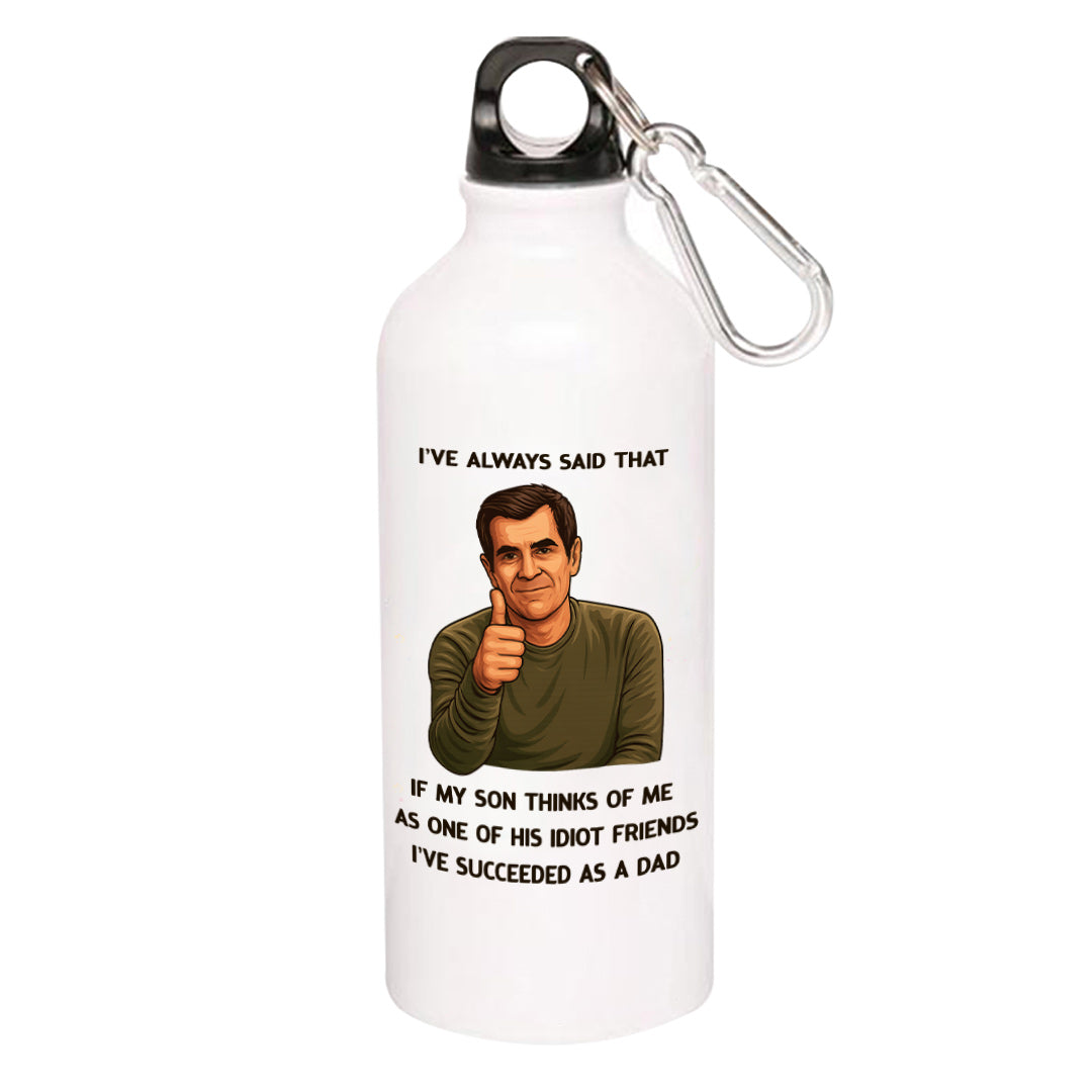 modern family succeeded as a dad sipper steel water bottle flask gym shaker tv & movies buy online india the banyan tee tbt men women girls boys unisex  