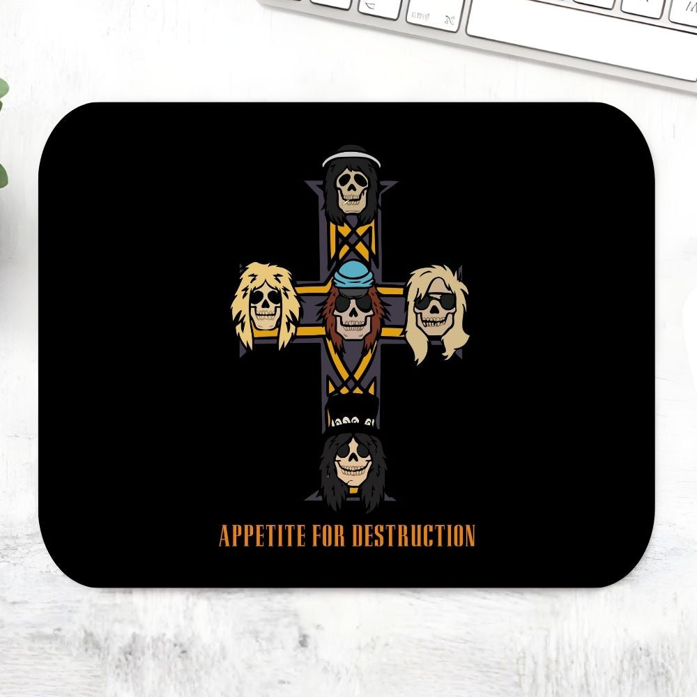 guns n' roses appetite for destruction mousepad logitech large anime music band buy online india the banyan tee tbt men women girls boys unisex