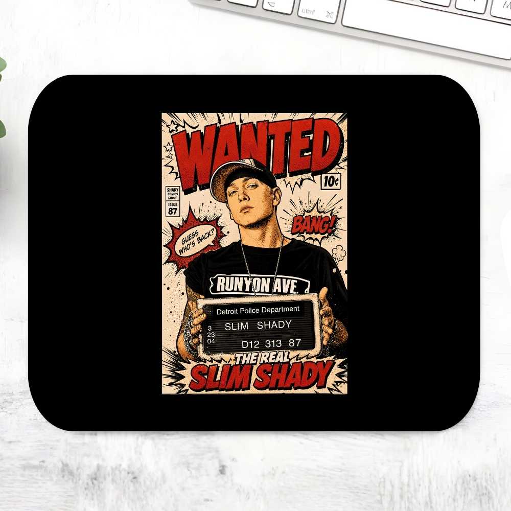 eminem real slim shady mousepad logitech large anime music band buy online india the banyan tee tbt men women girls boys unisex  