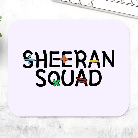 ed sheeran sheeran squad mousepad logitech large anime music band buy online india the banyan tee tbt men women girls boys unisex  