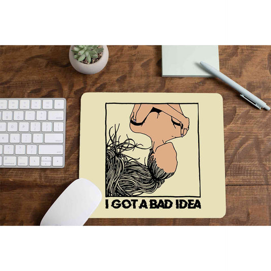 ariana grande bad idea mousepad logitech large anime music band buy online india the banyan tee tbt men women girls boys unisex