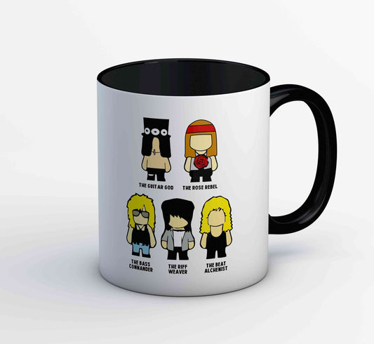 guns n' roses toon rebels mug coffee ceramic music band buy online india the banyan tee tbt men women girls boys unisex  