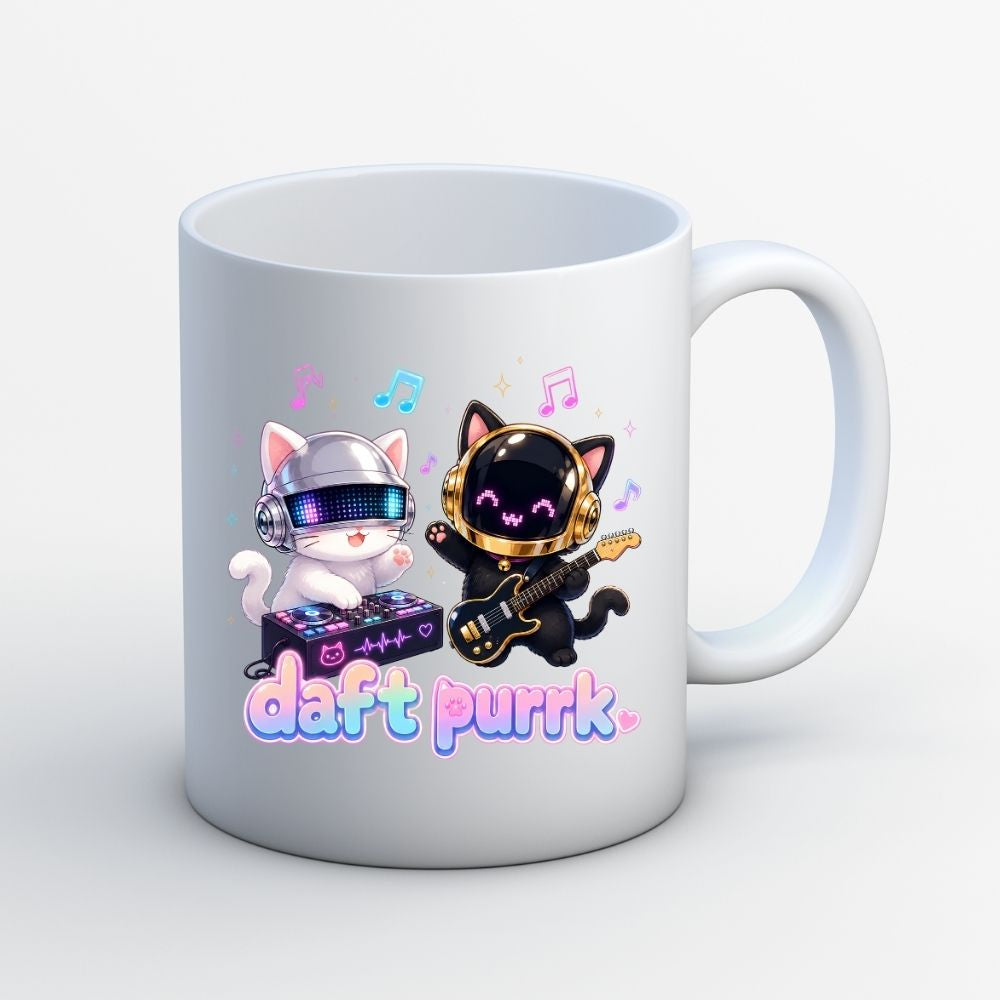 daft punk daft purrk mug coffee ceramic music band buy online india the banyan tee tbt men women girls boys unisex  