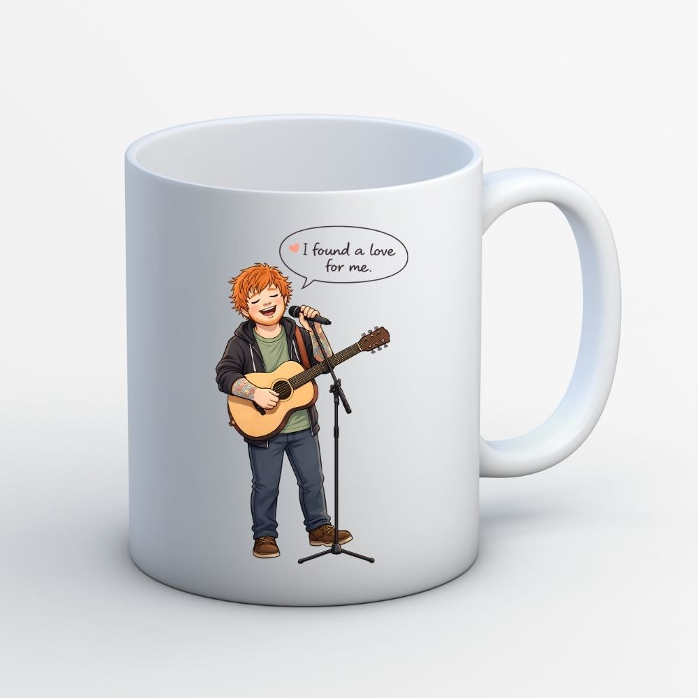 ed sheeran i found a love mug coffee ceramic music band buy online india the banyan tee tbt men women girls boys unisex  