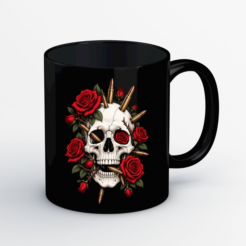 guns n' roses bullet bloom mug coffee ceramic music band buy online india the banyan tee tbt men women girls boys unisex  