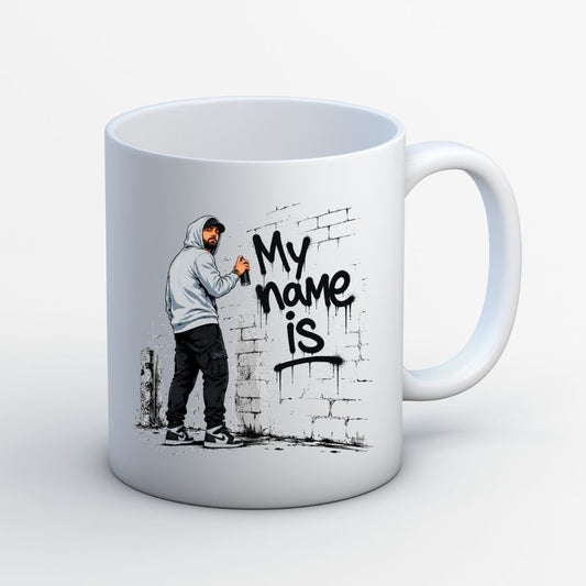 eminem my name is mug coffee ceramic music band buy online india the banyan tee tbt men women girls boys unisex  