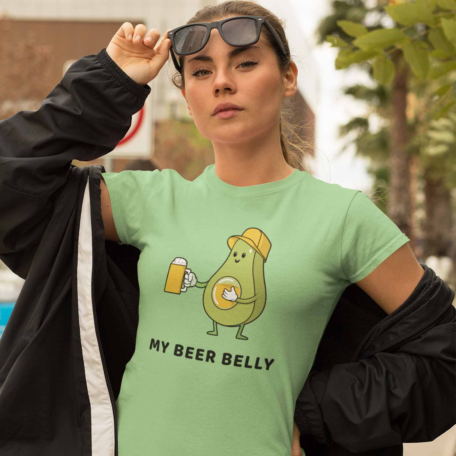 graphic my beer belly t-shirt printed graphic stylish buy online india the banyan tee tbt men women girls boys unisex jade 