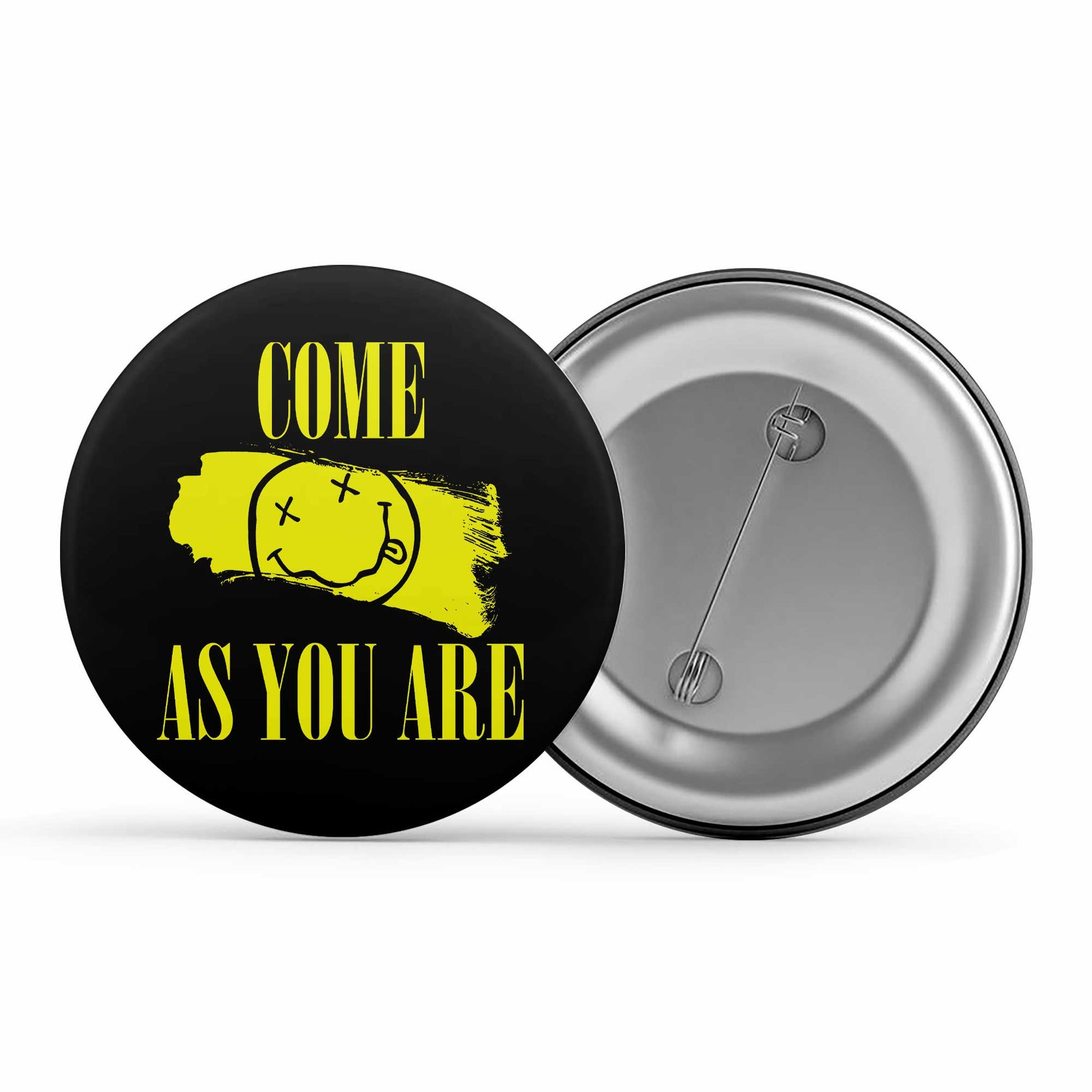 nirvana as you are badge pin button music band buy online india the banyan tee tbt men women girls boys unisex