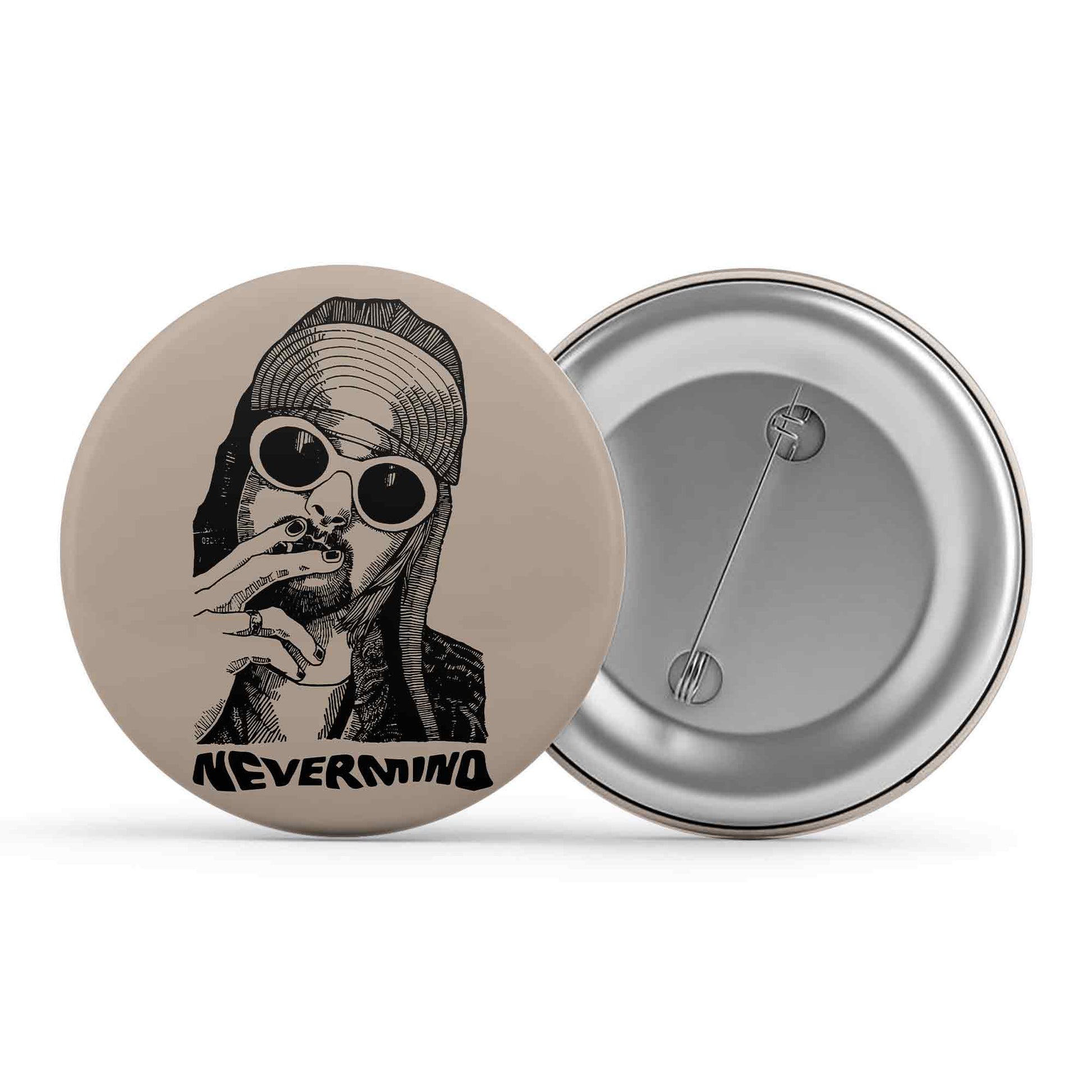 nirvana kurt never minds badge pin button music band buy online india the banyan tee tbt men women girls boys unisex